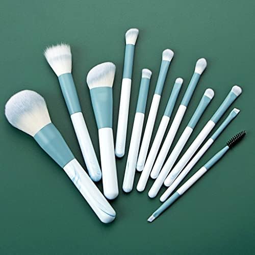 Bruscos de maquiagem do Feer 12 Definir conjunto de escovas de pó soltas Ferramentas de beleza Sombros de lâmina