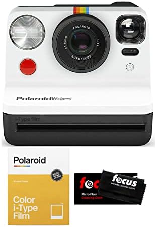 Originais Polaroids agora I-Type Instant Film Camera pacote com filme instantâneo colorido e pacote
