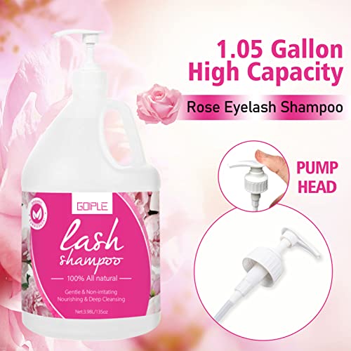 Lash Shampoo para cílios Limpador de extensão de cílios, limpador de espuma de pálpebras profissionais