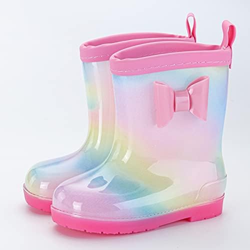 Zanjkr fofinho botas de chuva sapatos garotas botas de chuva desenho animado botas de chuva meninos e meninas botas