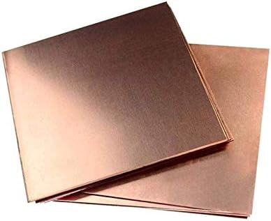 Folha de cobre de Yiwango jóias de folha de metal de cobre puro, adequado para solda e braz 200mm x 300mm,