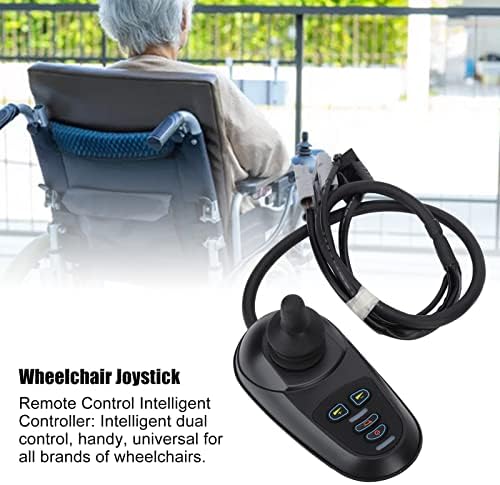 Joystick de cadeira de rodas elétrica, alta sensibilidade do controlador de joystick inteligente 360 ​​° Direção