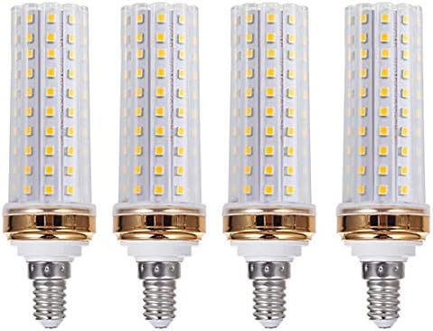 Besyousel E12 Bulbos LED E12 Base 20W lâmpadas de candelabra LED Bulbo de 100 watts Lâmpadas de lustre