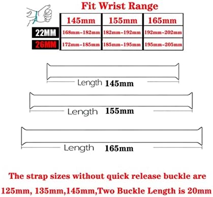 Ankang 22 26mm Rethfit Watch Strap for Garmin Fenix ​​7 7x 6 6x Pro 5x 5 mais 3HR 935 945 S60 MK1 Solo