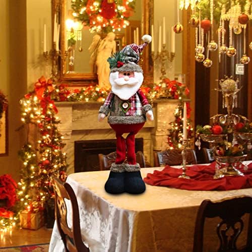 1pc Christmas Gnomos Decorações de Natal Gnome Gnome Doll Desktop Decoração de Natal Bolas de