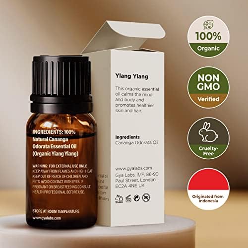 Óleo essencial para o óleo de pele e sálvia Ylang Ylang Organic Ylang - Pure Pure Terraputic Oils