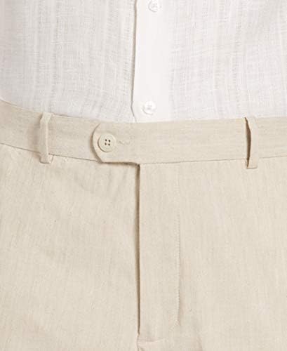 Cubavera Men's Linen-Blend Front Shorts