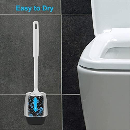 Escova de vaso sanitário, escova e suporte do vaso sanitário para banheiro, limpeza profunda de