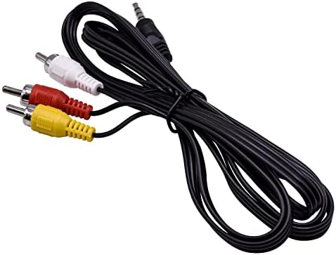 HQRP AV Audio Video Cabo/cordão compatível com Sony DCR-TRV280 DCR-VX2100 HDR-FX1 CORMcorder