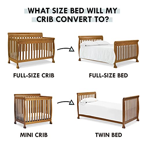 Kit de conversão da cama gêmea/de tamanho completo da DaVinci em cereja