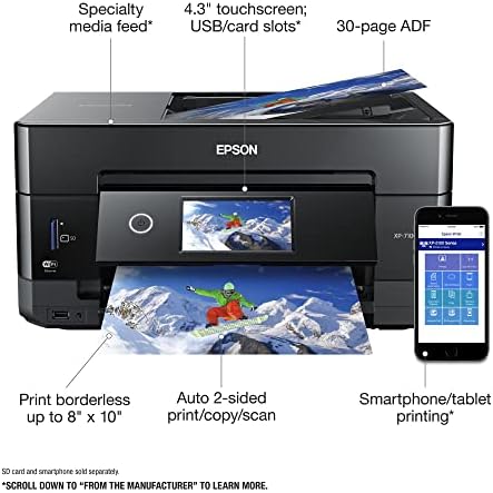 Epson Expression Premium XP-7100 Impressora de jato de tinta sem fio all-in-one, preto-cópia de digitalização