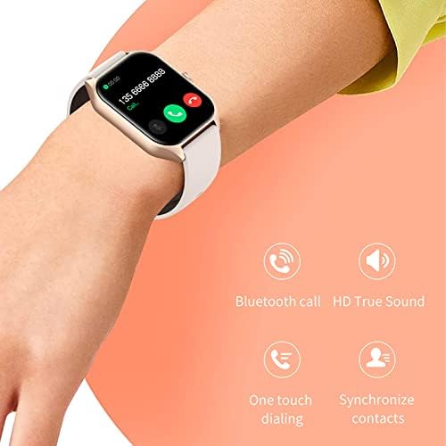 Byikun Smart Watches for Men Mulher, Smartwatch Smart Smart Screen de 1,85 polegadas com monitor