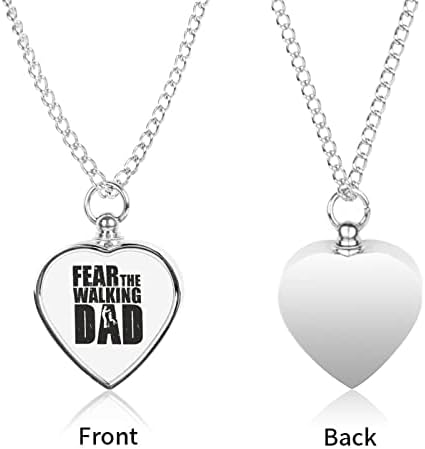 Tema o colar de urna de animal de estimação do pai que você tem um portador de cinzas personalizadas Heart HeartSake