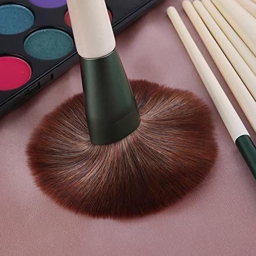 Smljlq Makeup Brush Set-8 escova de fundação em pó Blush Fibra Beauty Caneta Ferramentas de Maquiagem