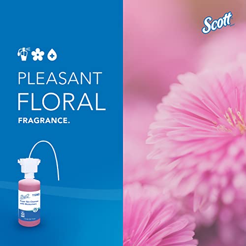Soone Scott® espuma com hidratantes, 1,5 L de refilagem de sabonete com aroma floral de aroma floral para Scott®