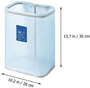 Hongliudsf simples e elegante 1pc Montado com cesta de armazenamento de roupas de armazenamento Recipiente