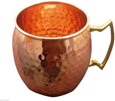 Timmyhouse caneca bebendo copo de copo martelado Moscou mula puro conjunto de latão de cobre