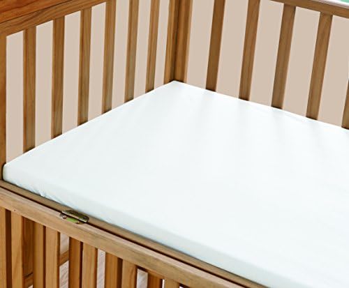 Celine Linen Luxury Silky Soft Baby Crib Folhed%100 Cotton Jersey Knit | Colchões de berço e criança padrão