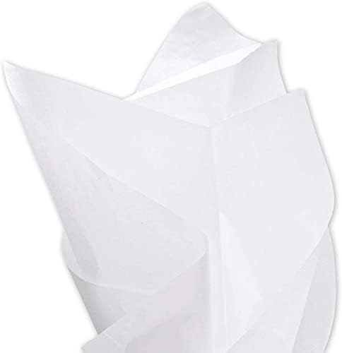 Folhas de jumbo brancas de papel livre sem ácido 24 ”x 36 '' 25 cada armazenamento, embalagem, etc.