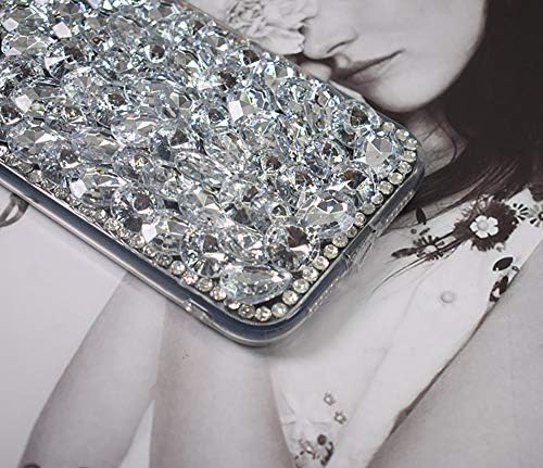 IPhone 11 Bling Glitter Case, Luxury Shiny Diamond Crystal Rhinestone Sparkly Jewelned Gemstone 3D Casa de capa