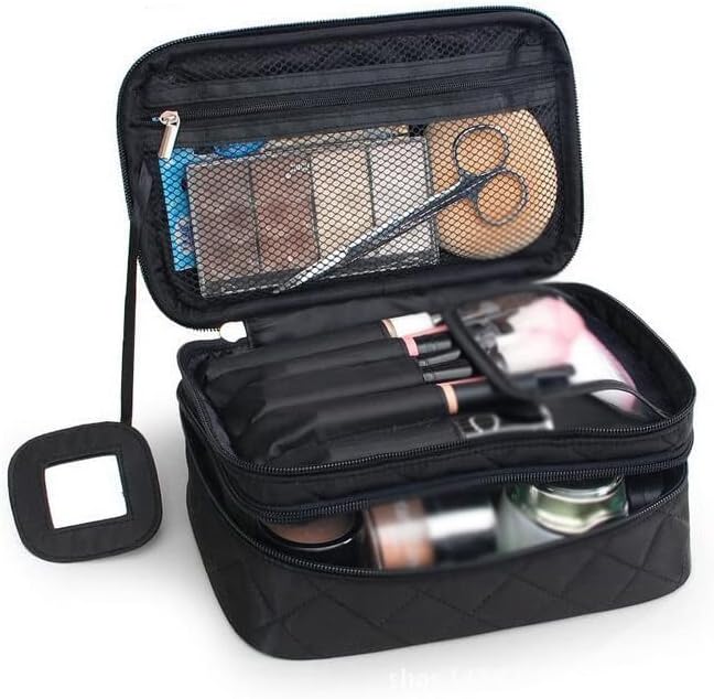 Bolsas de cosméticos de slatiom Bolsa de maquiagem Mulheres Organizador de viagens Profissional