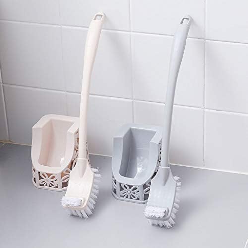 Escova de escova de vaso sanitário guojm conjunto de pincel, pincel de limpeza de vaso sanitário de alça, ferramenta