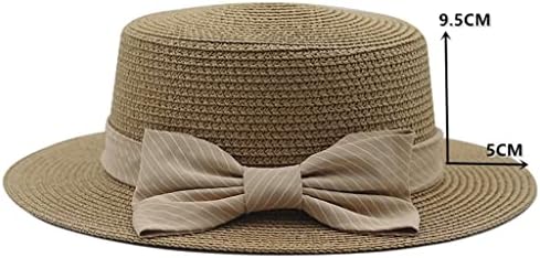Zsedp dobrável abrangente tira fluppy garotas arco chapéu sol chapéu praia feminino chapéu de viagem girat