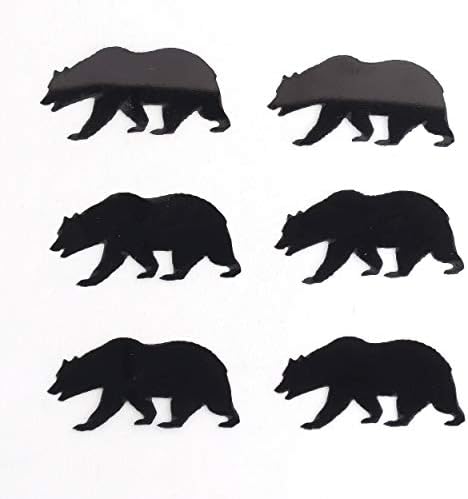 Confetti Grizzly Bear Black - Pacote de varejo 9406 QS0