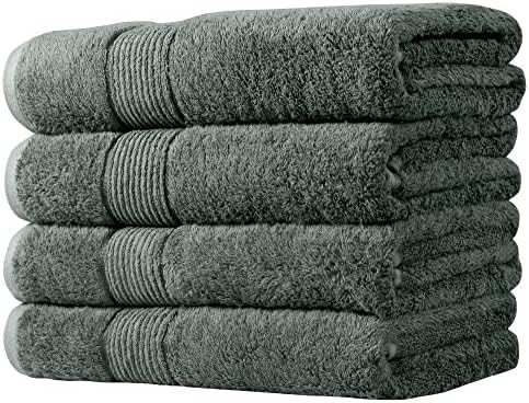 Coleções primárias de toalha de banho grande conjunto de toalhas de bambu Ultra Soft 600 GSM Toalhas