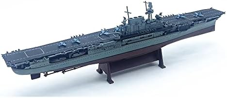 Lllunimon 1/1000 WWII USS CV-6 Modelo de simulação de transportador de aeronaves corporativo