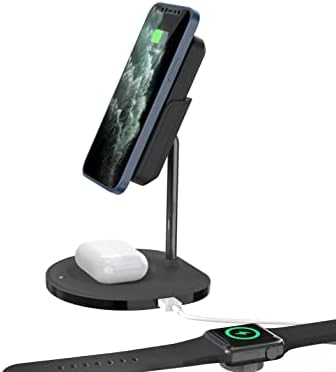 Chargem Stand com um adaptador de 30w para o Rapidx Boosta Power Bank e outros dispositivos iOS, compatíveis