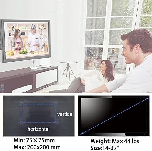 Montagem de TV de movimento completo WKLSRHBD com montagem de TV de design central perfeita para a