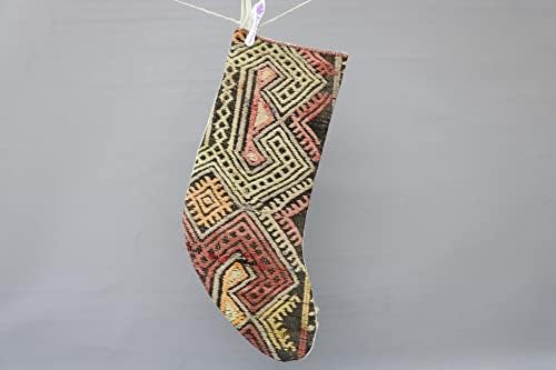 Sarikaya travesseiro de meia tradicional, melhor meia, meia bordada, meia verde, meia decorativa, meia monograma,