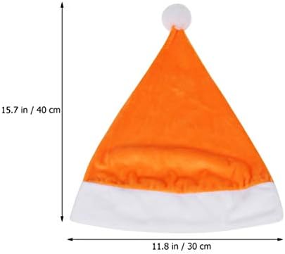 Natal Papai Noel Hat chapéu de chapéu de pano de Natal para crianças Festival adulto Festival de Ano Novo