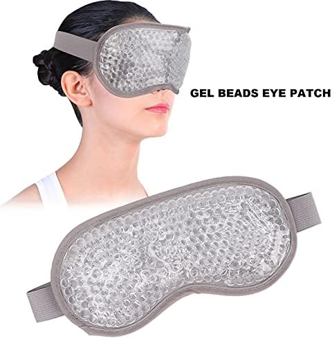 Pacote de olhos, terapia de compressão a frio reutilizável Pad para olhos para olhos inchados, olhos