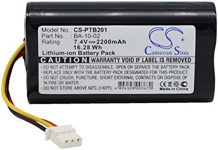 Bateria de substituição para cidadão CMP-10 Mobile Thermal Printer BA-10-02