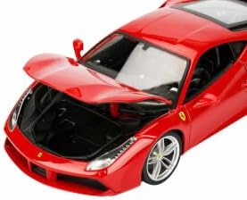Ferrari Burago 1/18 Diecast escala - 18-16008 488 GTB ROSSO RED