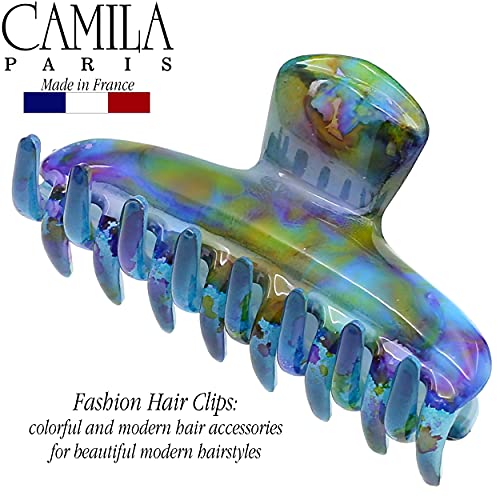 Camila Paris CP3321 Clipe de cabelo francês para mulheres cabelos grossos para cabelos ondulados