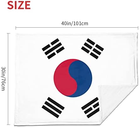 Cobertores de bandeira da Coréia Bandeira Super Soft Baby Quilt Baby Essentials Baby Comfort Planta