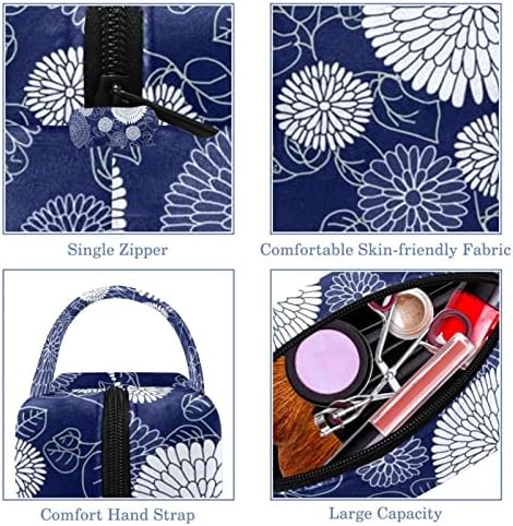 Tbouobt Gifts for Men Momen Sacos de maquiagem bolsa de higiene pessoal Smitres Cosmetic Sacos, Floral