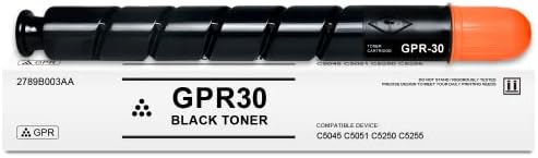 Cartucho de toner preto GPR-30 Compatível para Canon GPR30 2789B003AA para Imagerunner Advance C5045 C5051