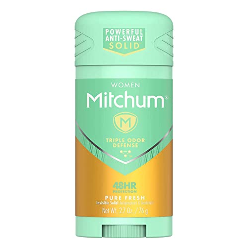 Mitchum para mulheres Controle avançado anti-perspirante desodorante invisível sólido puro fresco 2.70 oz