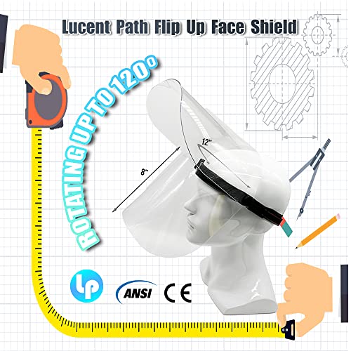 LUCENT PATH 2 PACKS SLIP UP FACE SHIEL