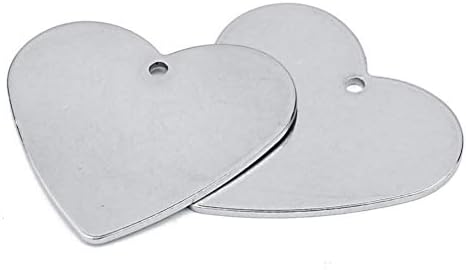 Jóias de aço inoxidável de excelente jóias de aço inoxidável 10 PCs tag de identificação em branco aço