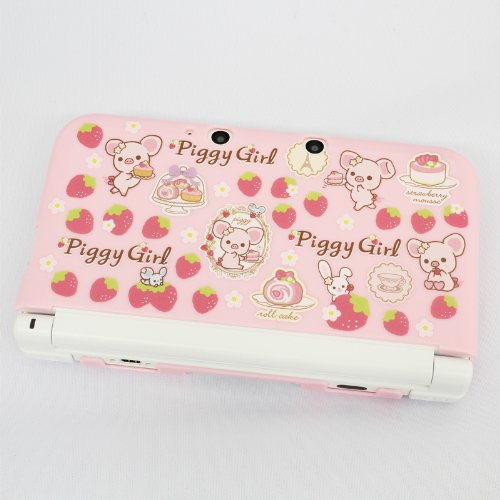 Nintendo Official Kawaii 3DS XL Hard Cover -piggy Girl-