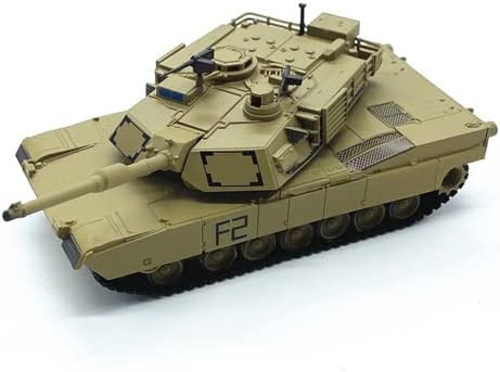 FLOZ AMERICAN M1A2 ABRAMS TANK PRINCIPAL DE BATALHA 1:72 Modelo pré-construído do tanque ABS