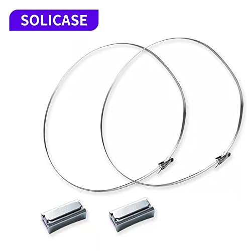 Cintos de aço para Solicase Electrical Gncosure 2pcs para uma unidade