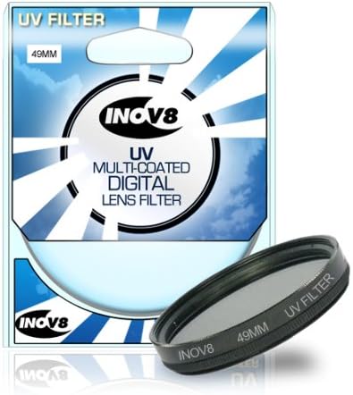 INOV8 Filtro de lente digital com revestimento múltiplo ultravioleta 49mm