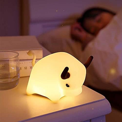 Luz noturna para crianças, Baby Night Light USB USB recarregável noturno silicone Light Bebê Presens Decoração