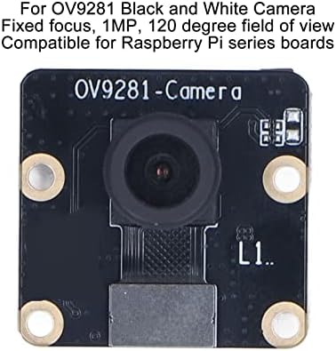 Gowenic for Raspberry Pi Camera Módulo, OV9281 Global Foco fixo fixo 1MP Módulo de câmera de substituição